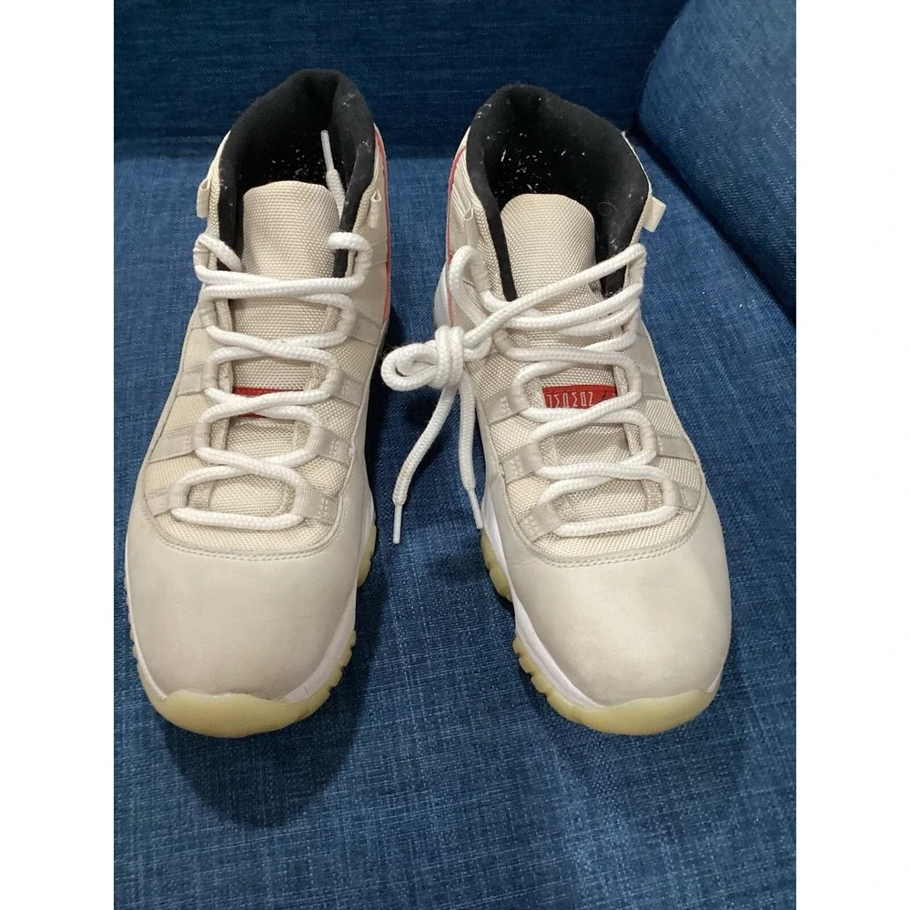Size 10 - Air Jordan 11 Retro Platinum Tint No Insoles